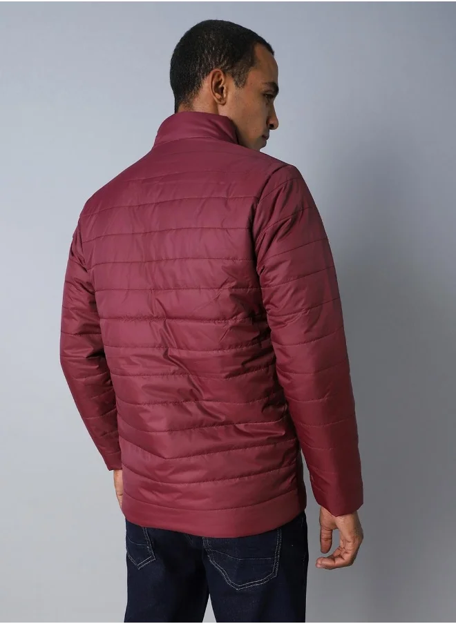 HIGH STAR Men Maroon Jackets