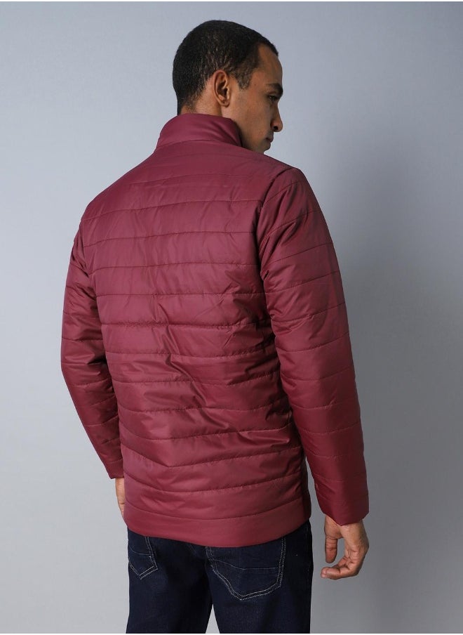 HIGH STAR Men Maroon Jackets  - Image 1