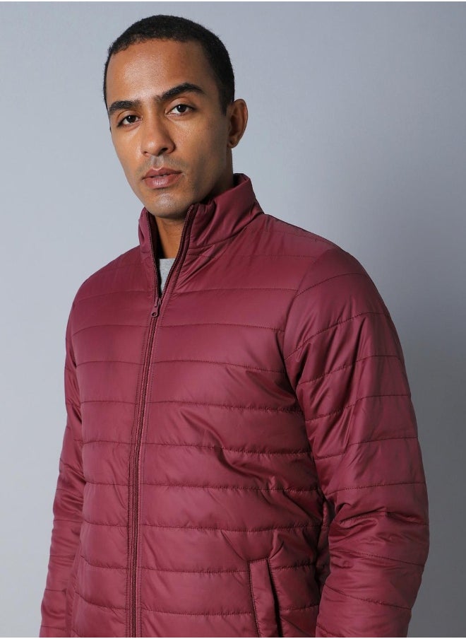 HIGH STAR Men Maroon Jackets  - Image 4