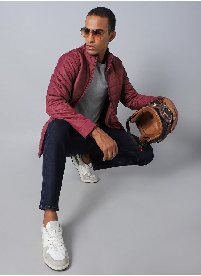 HIGH STAR Men Maroon Jackets  - Image 3