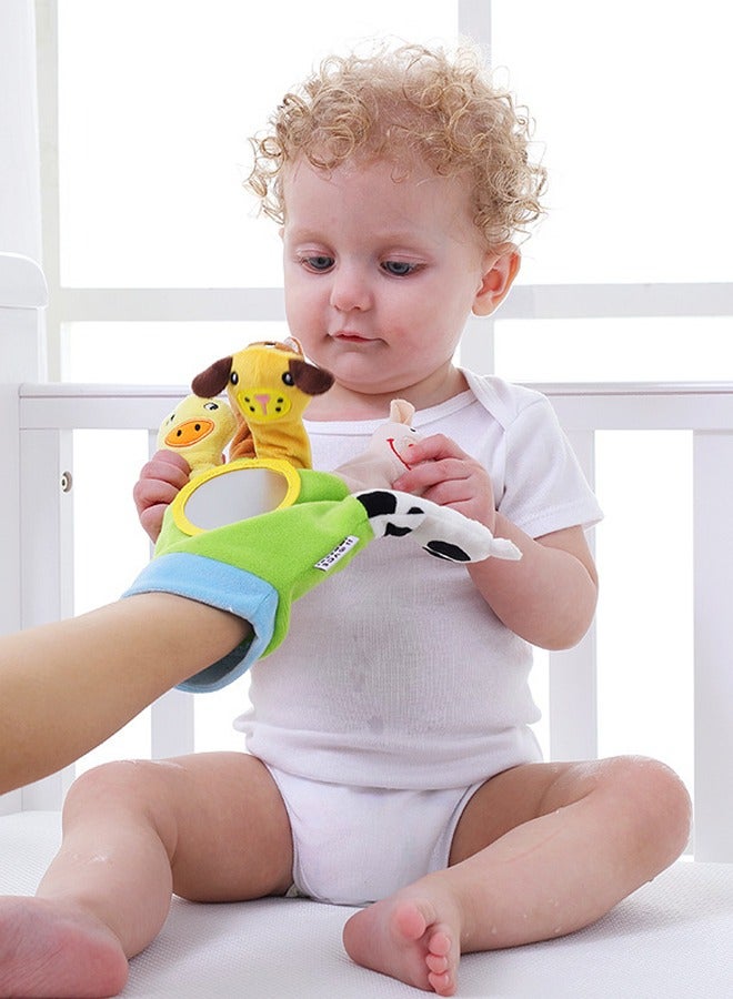 Cute Animal Finger Puppet Soft Cotton Baby Plush Toy - Image 5
