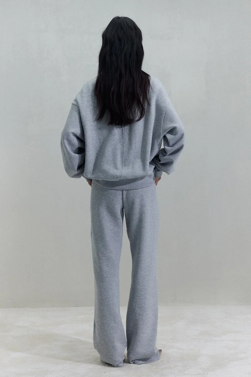 Suud Collection Grey Homie Elastic Tracksuit