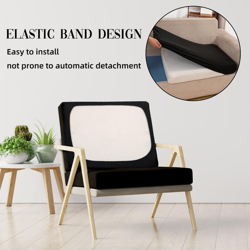 SUKAIKEQA Outdoor Cushion Covers Set,8PCS Waterproof Patio Furniture Couch Seat Slipcovers, Replacement for Sofa Sectional Chair(Coverï¼ŒOnly) - Image 5