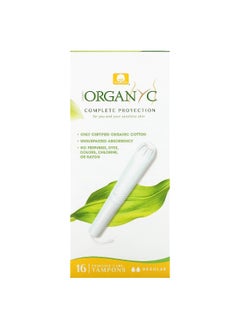 ORGANYC Organyc, Tampons, Regular, 16 Tampons  - Image 1