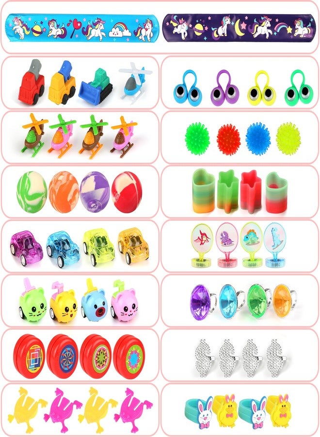 LEASEN [ 6 Surprise Golden Eggs ] 100 Pack Prefilled Easter Eggs with Novelty Toys Inside, 100 Plastic Easter Eggs Fillers with Toys, Pre-filled Easter Egg Party Favors, Easter Basket Stuffers - Image 3