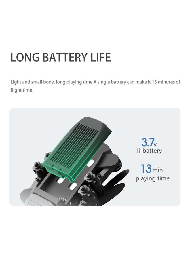 NIBEMINENT 650mAh Rechargeble Lithium Battery For LS-MIN Mini RC Drone 9x5.2x5.2cm - Image 2