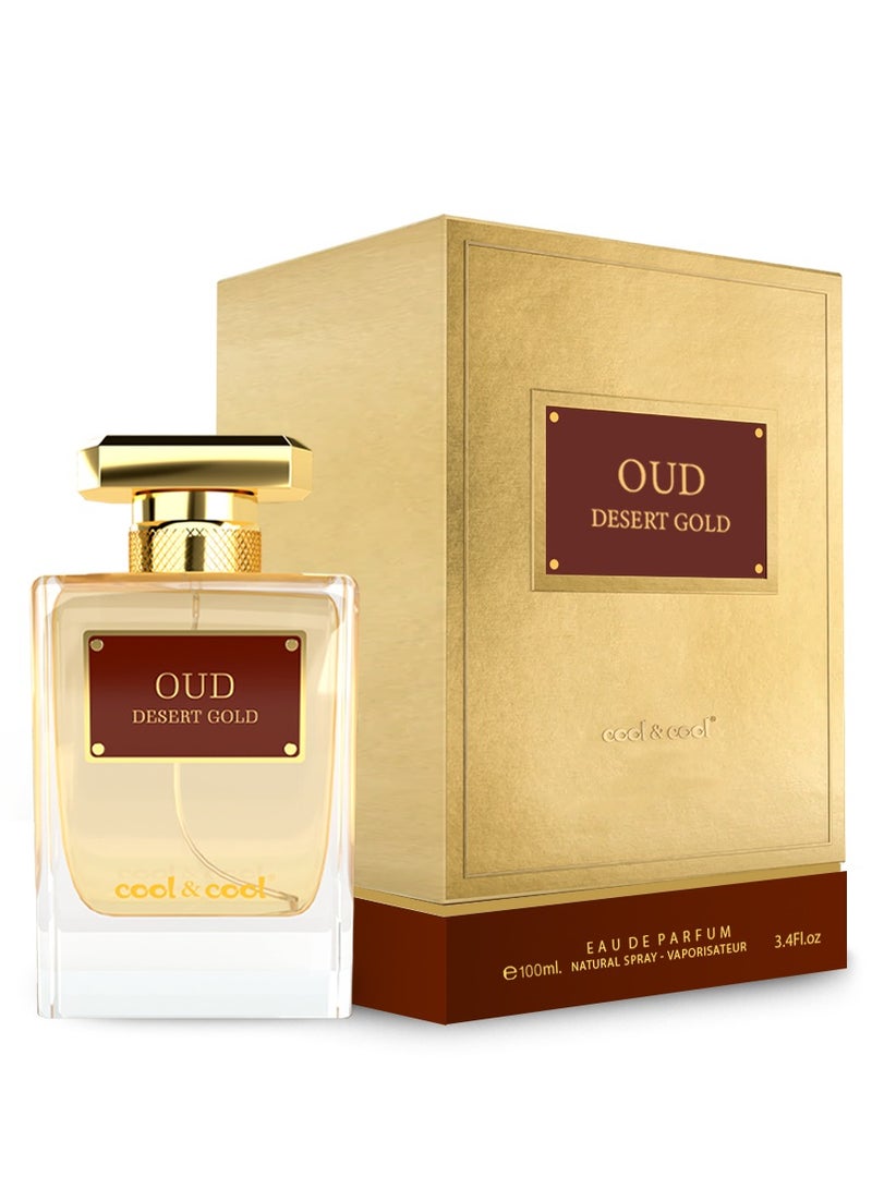 كول اند كول عطر كول اند كول عود الصحراء الذهبي 100 مل - Image 1