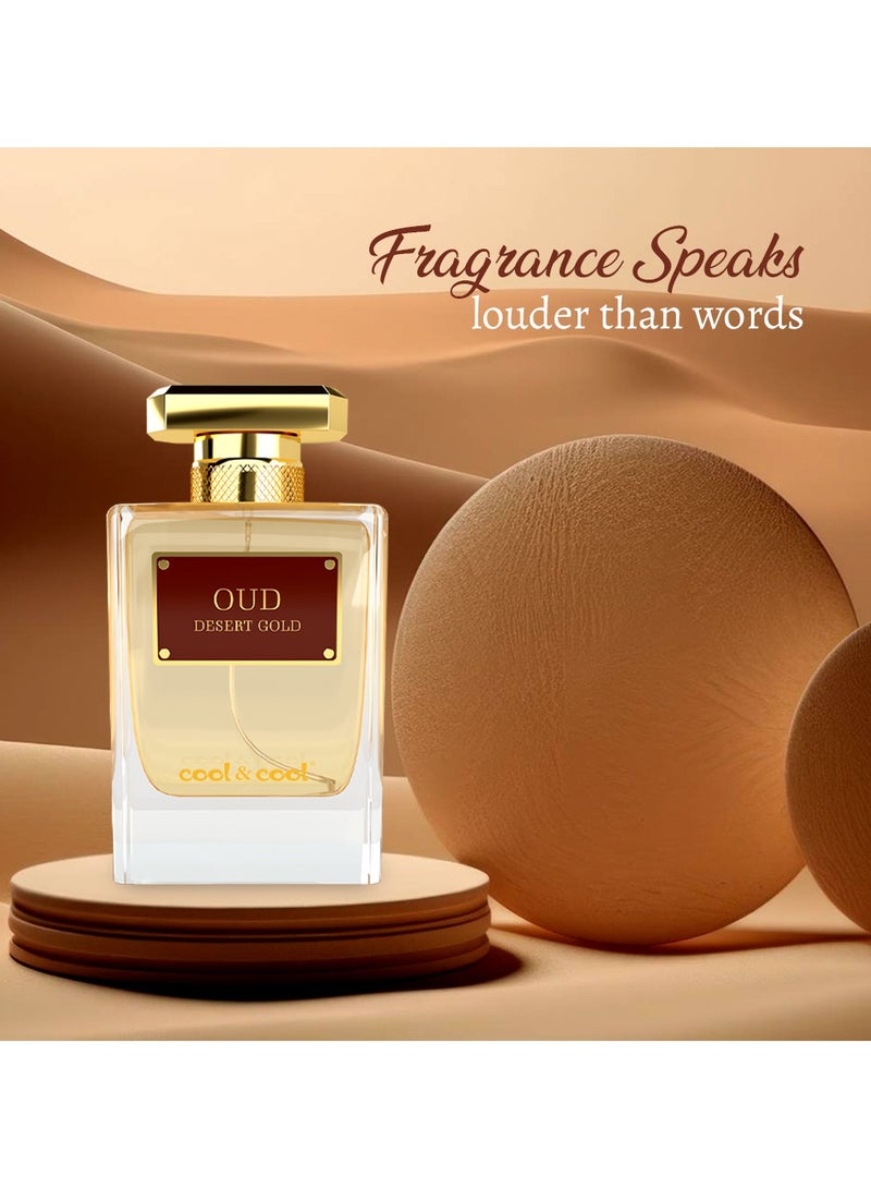 كول اند كول عطر كول اند كول عود الصحراء الذهبي 100 مل - Image 3