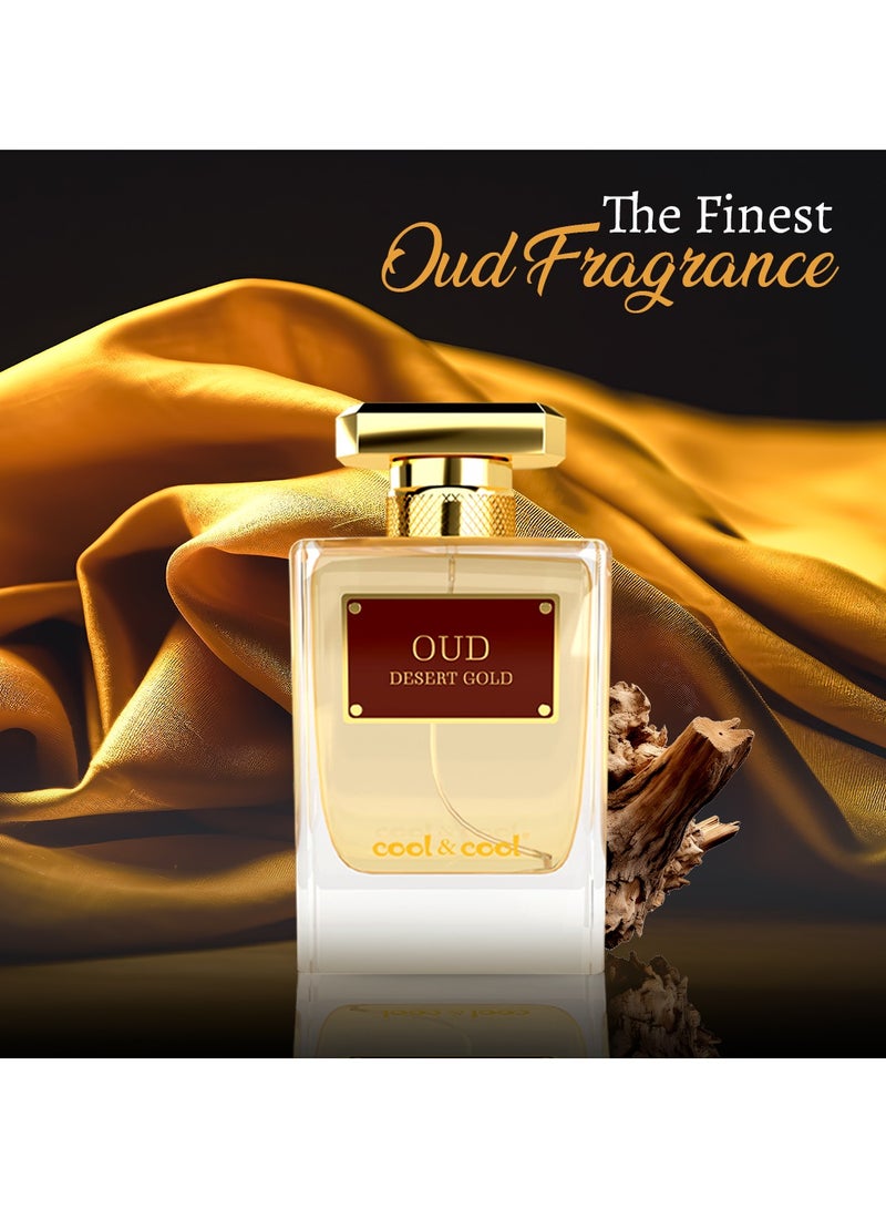 كول اند كول عطر كول اند كول عود الصحراء الذهبي 100 مل - Image 5