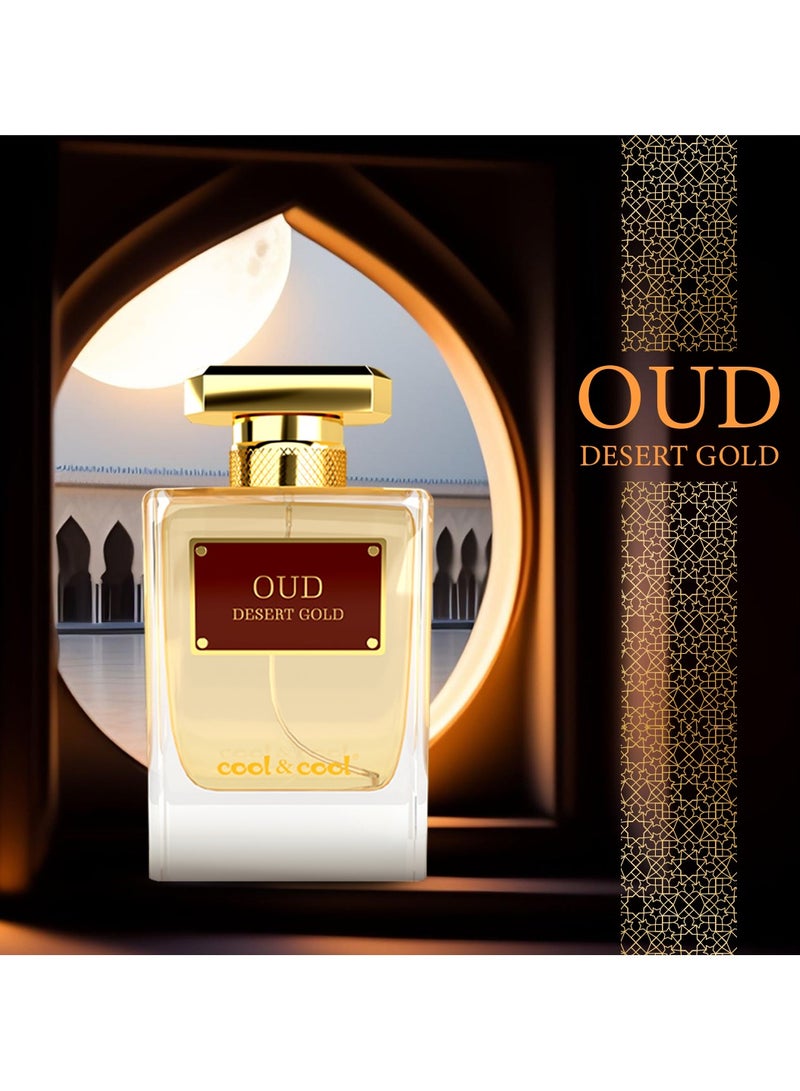 كول اند كول عطر كول اند كول عود الصحراء الذهبي 100 مل - Image 4