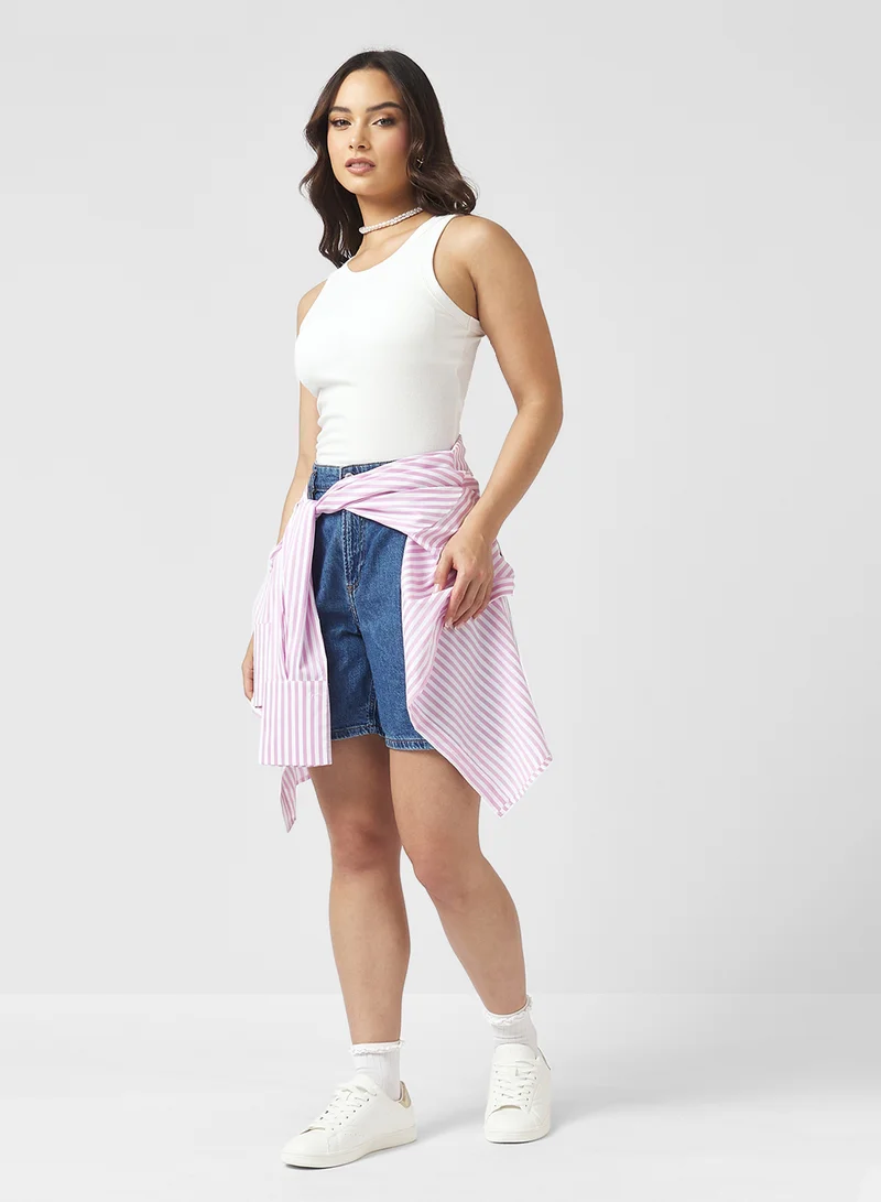 Ginger Basics Racer Back Seamless Bra Top