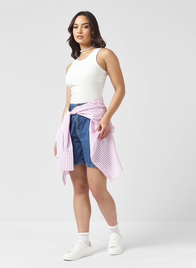 Ginger Basics Racer Back Seamless Bra Top - Image 4