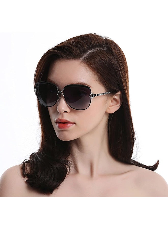 NALANDA NALANDA Womens NLD-8702-BK Sunglasses, Black, 145mm - Image 4