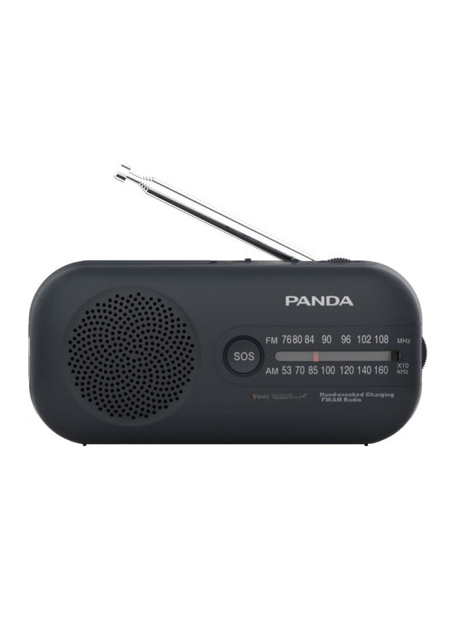 Panda Portable Emergency Vehicle-mounted Radio, Hand-crank Generator For Elderly, Outdoor Lighting, Alarm, Home Emergency Backup Supplies - Image 4