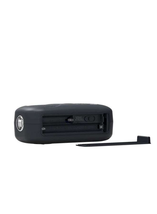 Panda Portable Emergency Vehicle-mounted Radio, Hand-crank Generator For Elderly, Outdoor Lighting, Alarm, Home Emergency Backup Supplies - Image 3