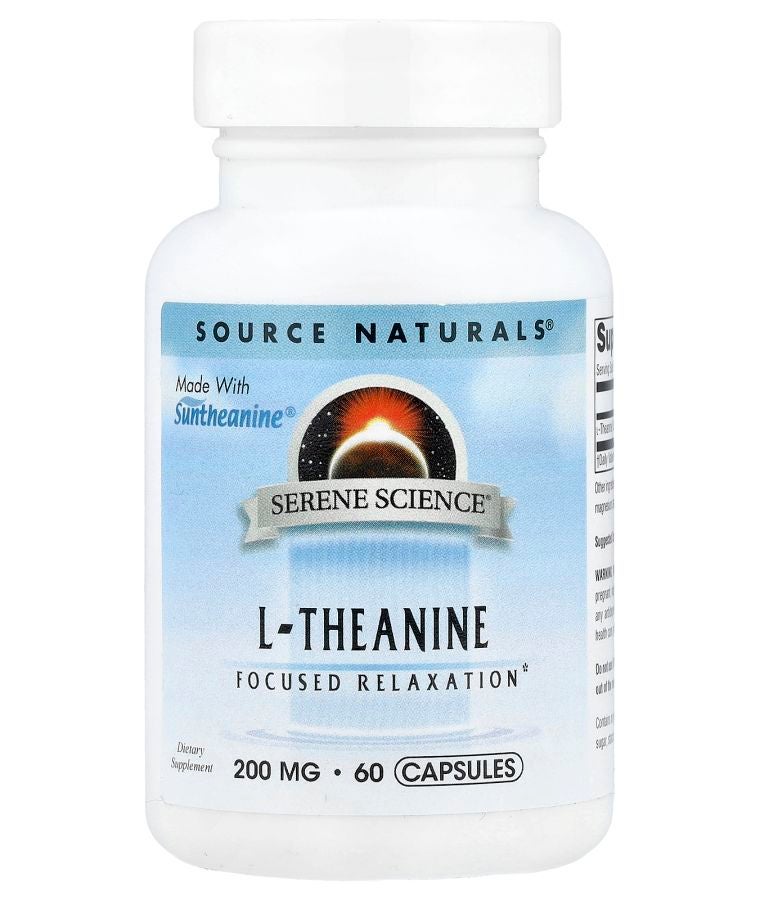 Serene Science® L-Theanine 200 mg 60 Capsules