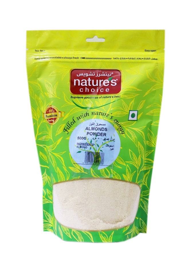 Nature's Choice Almonds Powder 500Gm - Image 1