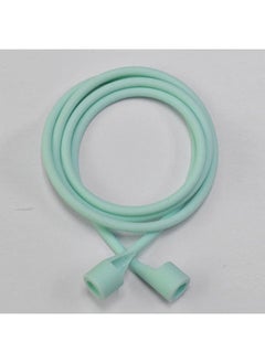 Generic For Apple Airpods2PRO3 Earphone Anti-lost Rope Millet Huawei Earphone Silicone Lanyard TWS Anti-lost Rope-Color:571C Green (Upgraded)-Applicable Model:For Apple Wireless Headphones  - Image 1