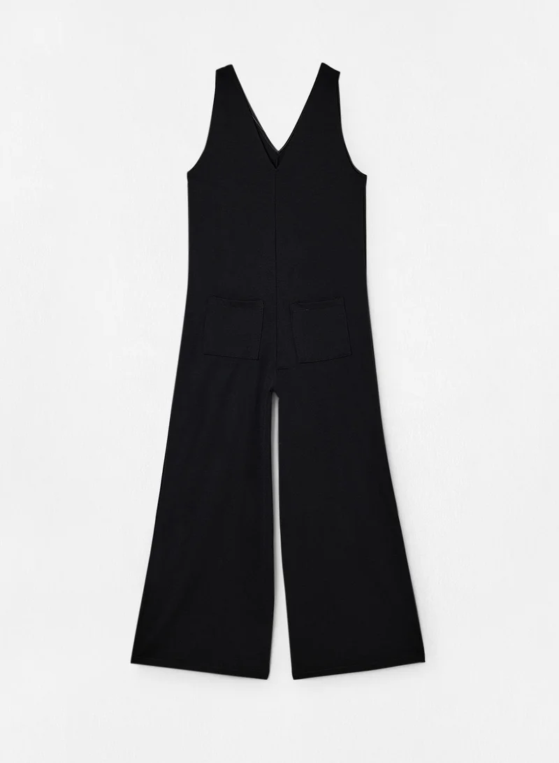 MANGO Girls Culotte Jumpsuit