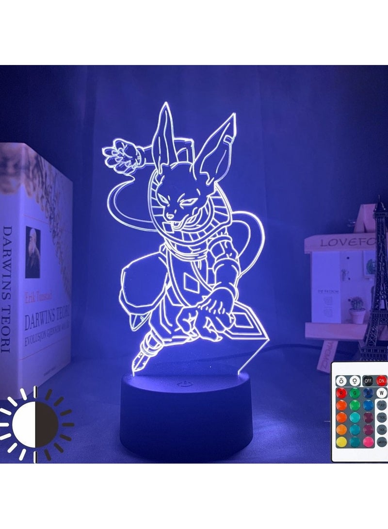 KUYING Dragon Ball Bedroom Home Atmosphere Bedlight 