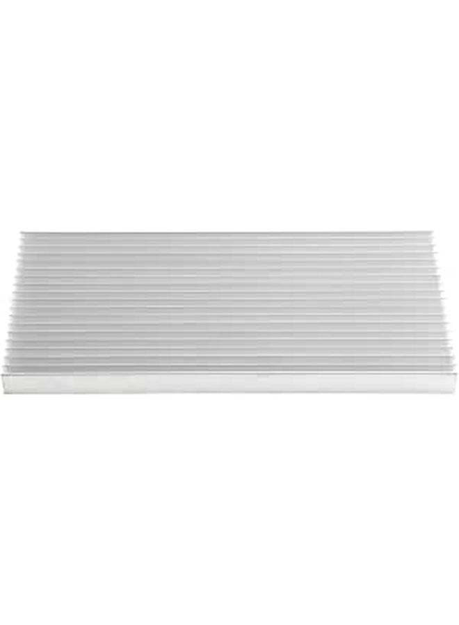 Aluminum LED Heat Sink 300x140x20mm for High Power Light Cooling - Image 1