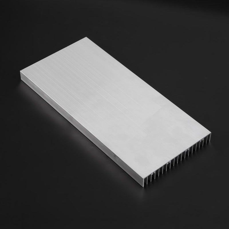 Aluminum LED Heat Sink 300x140x20mm for High Power Light Cooling - Image 4