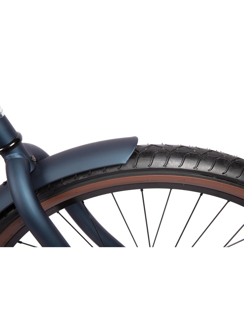 SPINN Horizon 1-Speed Men's Urban Cruiser Bike - 26 Inch Wheel, Matte Indigo - Image 5