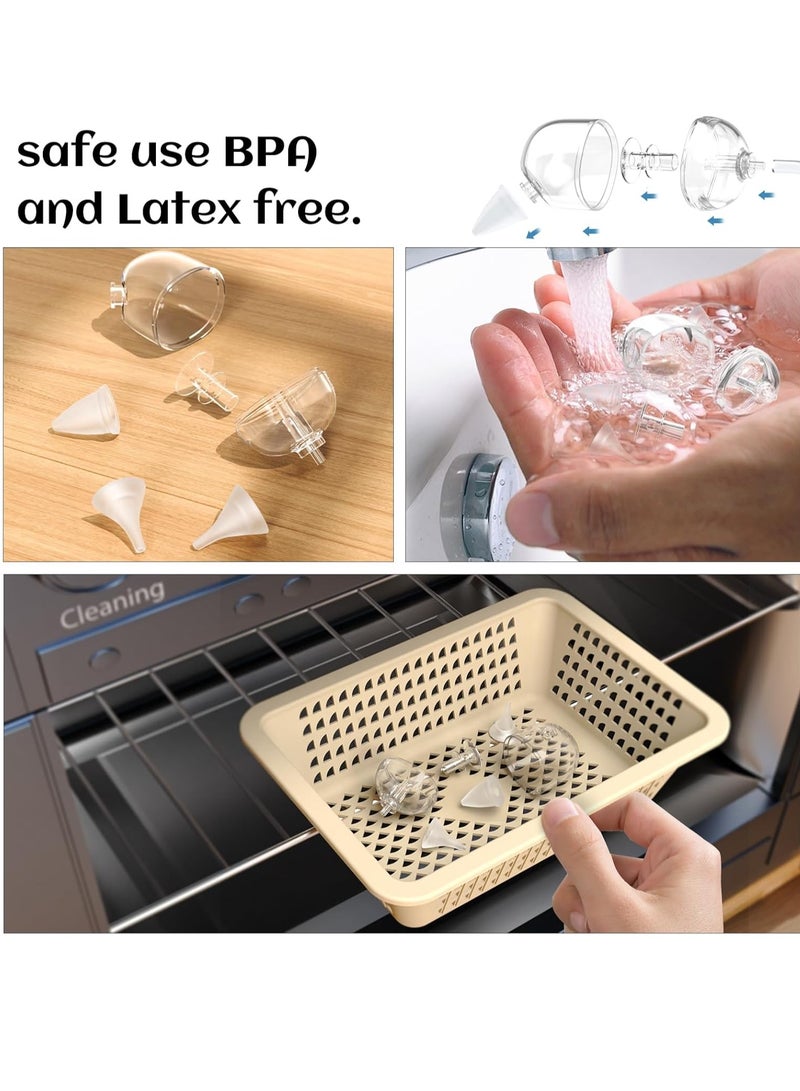 general Baby electric nasal aspirator children's small electric nasal cleaner  food-grade silicone suction head  9 levels of adjustable suction  rechargeable  with night light and nursery rhymes - Image 5