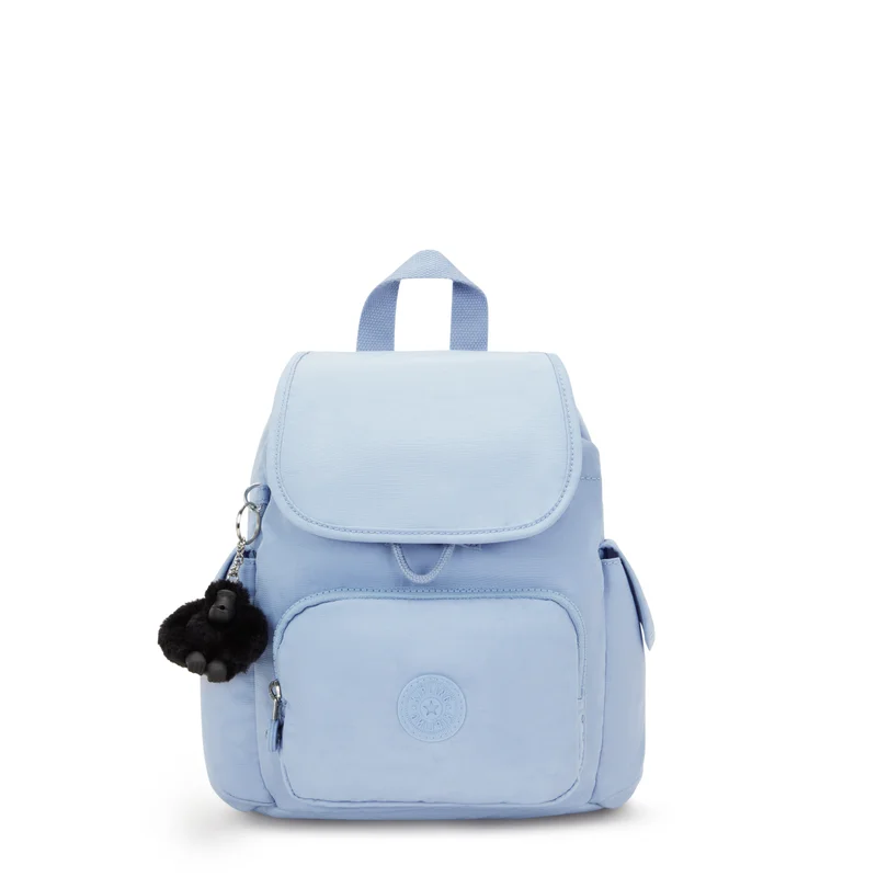 kipling City Pack Mini Female Small Backpack - Cloudy Sky Blue