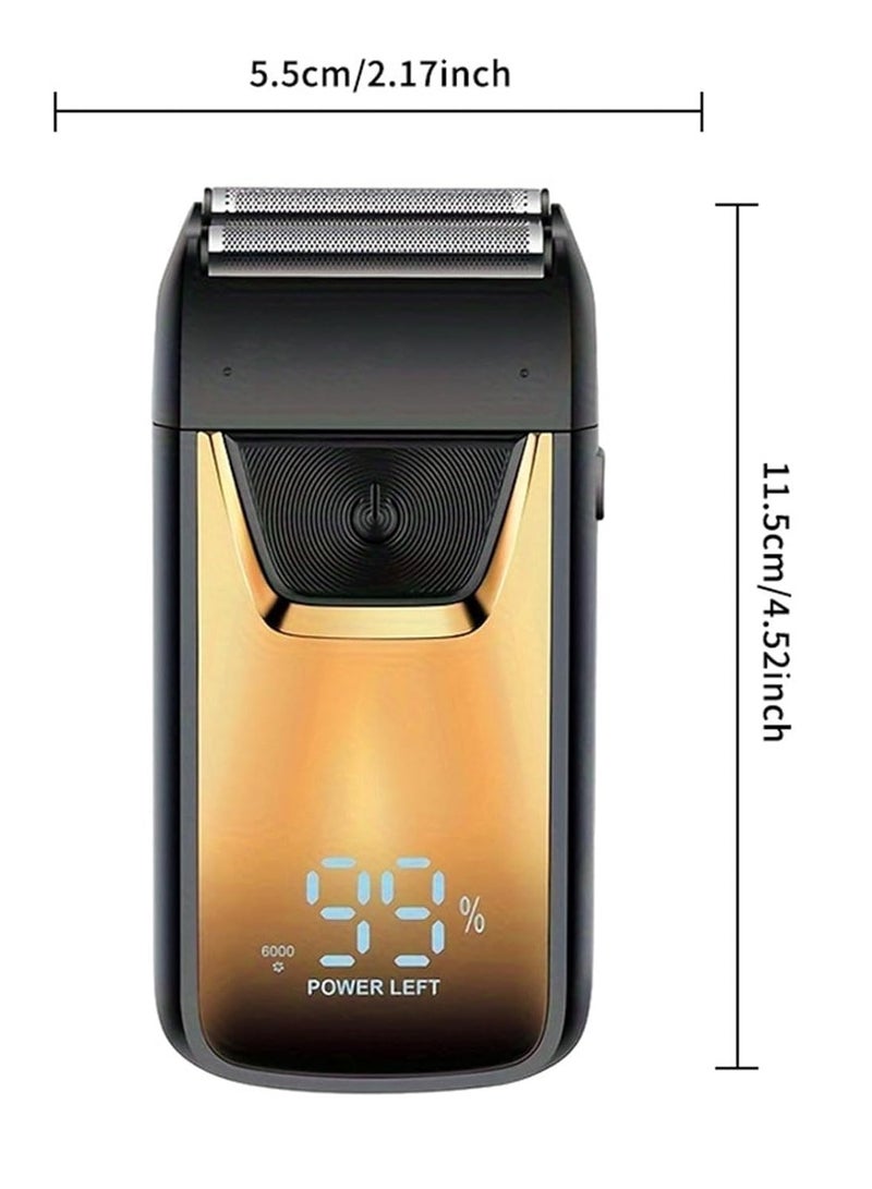 بابونا الرجال ماكينة حلاقة ، ماكينة حلاقة كهربائية ، لاسلكية احباط ماكينة حلاقة ، حلاقة حلاقة ، الحلاقة ( الذهب ) - Image 2