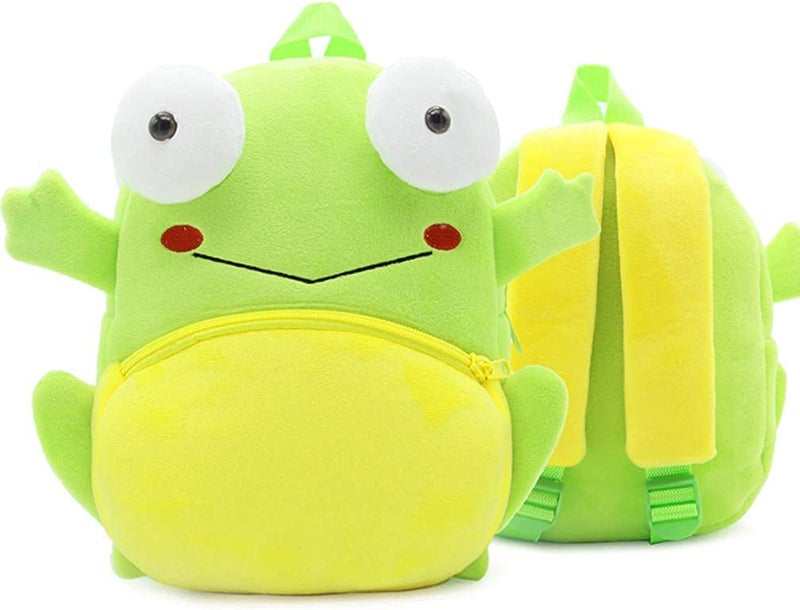 Delicado Cute Plush Turtle Backpack for Toddler Kids, Small Preschool Nursery School Bag for Baby Girls & Boys 2–5 Years, Lightweight Mini Cartoon Backpack for Picnic & Travel - Image 2