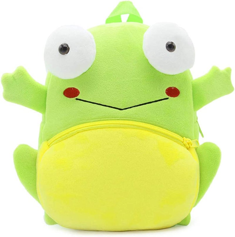 Delicado Cute Plush Turtle Backpack for Toddler Kids, Small Preschool Nursery School Bag for Baby Girls & Boys 2–5 Years, Lightweight Mini Cartoon Backpack for Picnic & Travel - Image 1