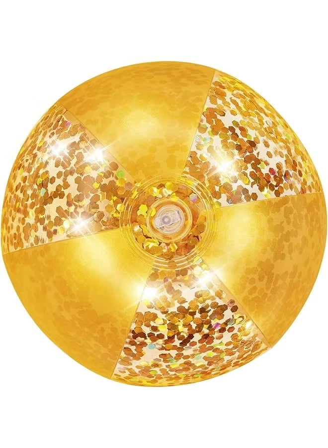 إبسلون كرة شاطئية لامعة إيبسيلون - EPSSE1654  50 سم (20 بوصة)، قابلة للنفخ، متينة / مثالية للشاطئ، الحديقة، الحضانة، جانب المسبح، اللعب بالماء / باللون الوردي - Image 4