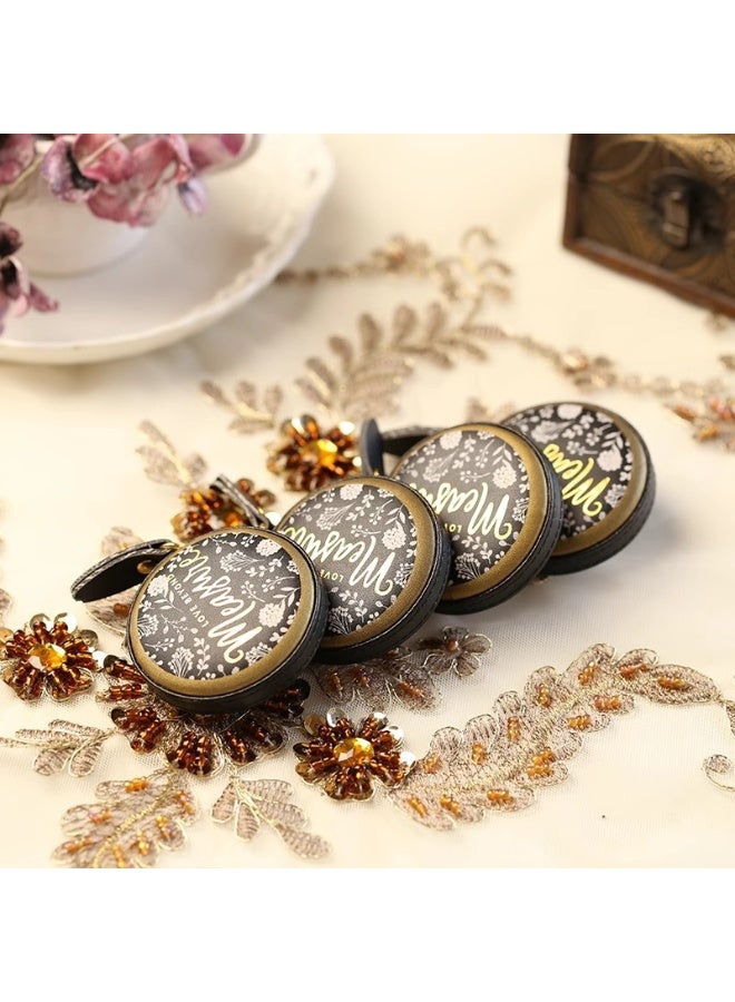 PU Leather Measuring Tape 1.5m, Auto Lock Retractable Tape Portable Pocket Ruler - Image 2