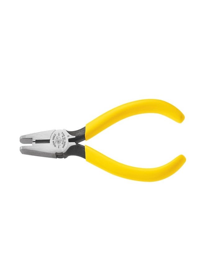 Klein Tools D234-6C IDC Connector Crimping Pliers with Induction Hardened Knives, Hot-Riveted Joint and Curved Handles
