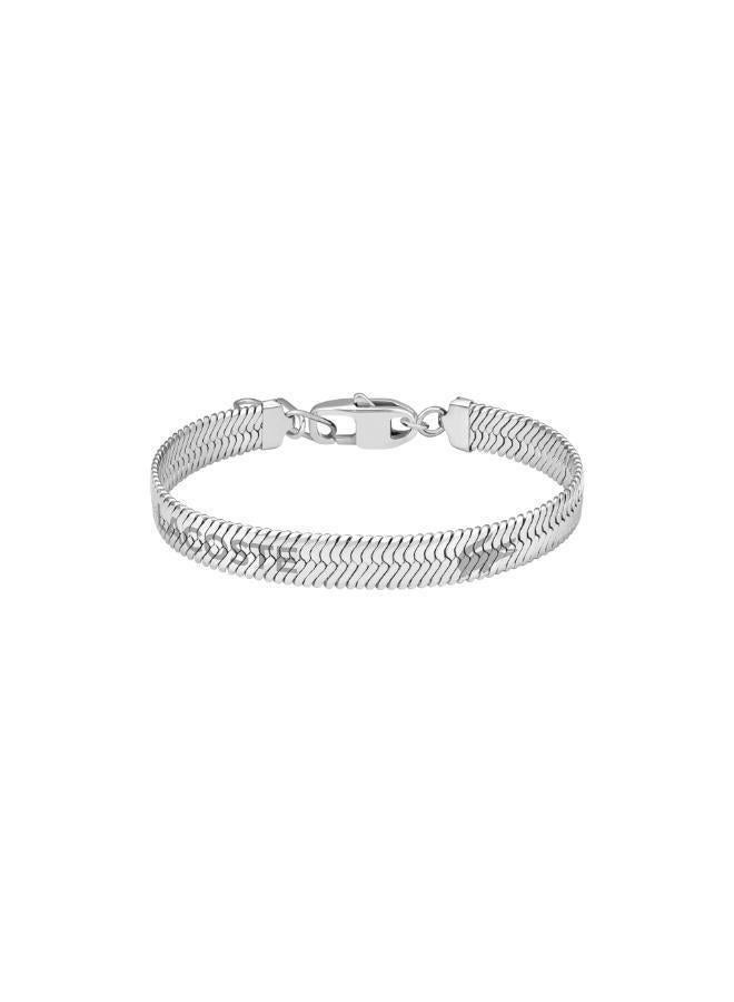 LACOSTE Grit Collection Chain Bracelet For Men In Stainless Steel - 2040379 - Image 1