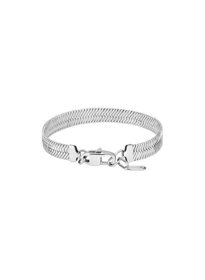 LACOSTE Grit Collection Chain Bracelet For Men In Stainless Steel - 2040379 - Image 3