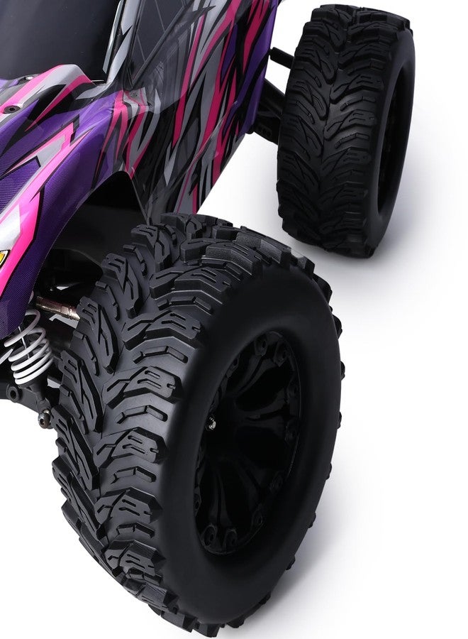 ZRRC Preglued 12mm Hex RC Truck Tires and Wheels 1/10 Scale RC Monster Truck Wheels Tires 2.8" MT Tyres for Traxxas Rustler Stampede 2WD 4x4 VXL Hoss E-Revo Redcat Volcano EPX Riaario Amoril - Image 3