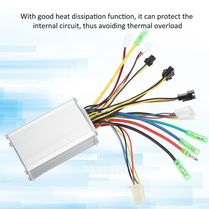 Brushless Squarewave Controller With Light Control For 36V 48V 250W 350W Motors Regular Interface - Image 3