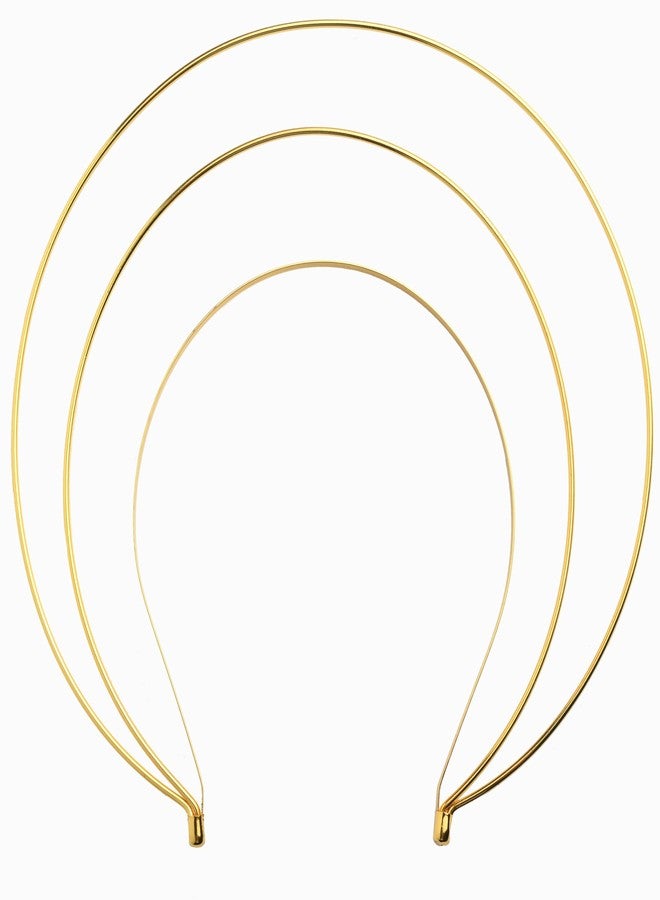 Zivyes Angel Halo Headband Metal Goddess Crown Wedding Cosplay Halloween DIY Headpiece Costume Accessories for Women - Image 1