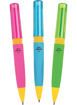 Serve Bold Mechanical Bullet Pencil 1.3mm Blue  - Image 3