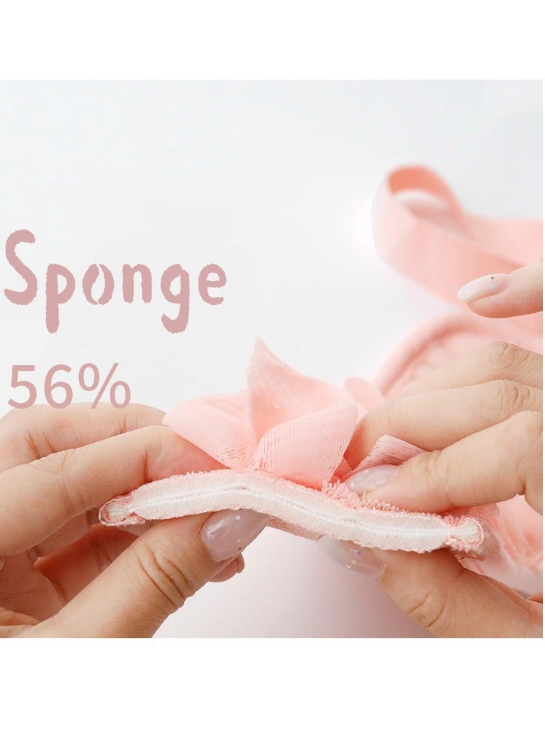 2Pcs Exfoliating Glove and Exfoliating Back Scrubberand Set With Loofah Sponge,Shower Loofah Set for Shower,Exfoliating Gloves for Body Dead Skin Shower Sponge (Pewter Gray)  - Image 5