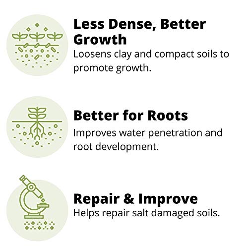 Earth Science Fast Acting Gypsum - Soil Conditioner Adds Calcium, Repairs Salt Damage & Root Growth with Nutri-Bond Runoff Reduction Technology (2.5 lb) - Image 3