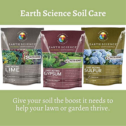 Earth Science Fast Acting Gypsum - Soil Conditioner Adds Calcium, Repairs Salt Damage & Root Growth with Nutri-Bond Runoff Reduction Technology (2.5 lb) - Image 5