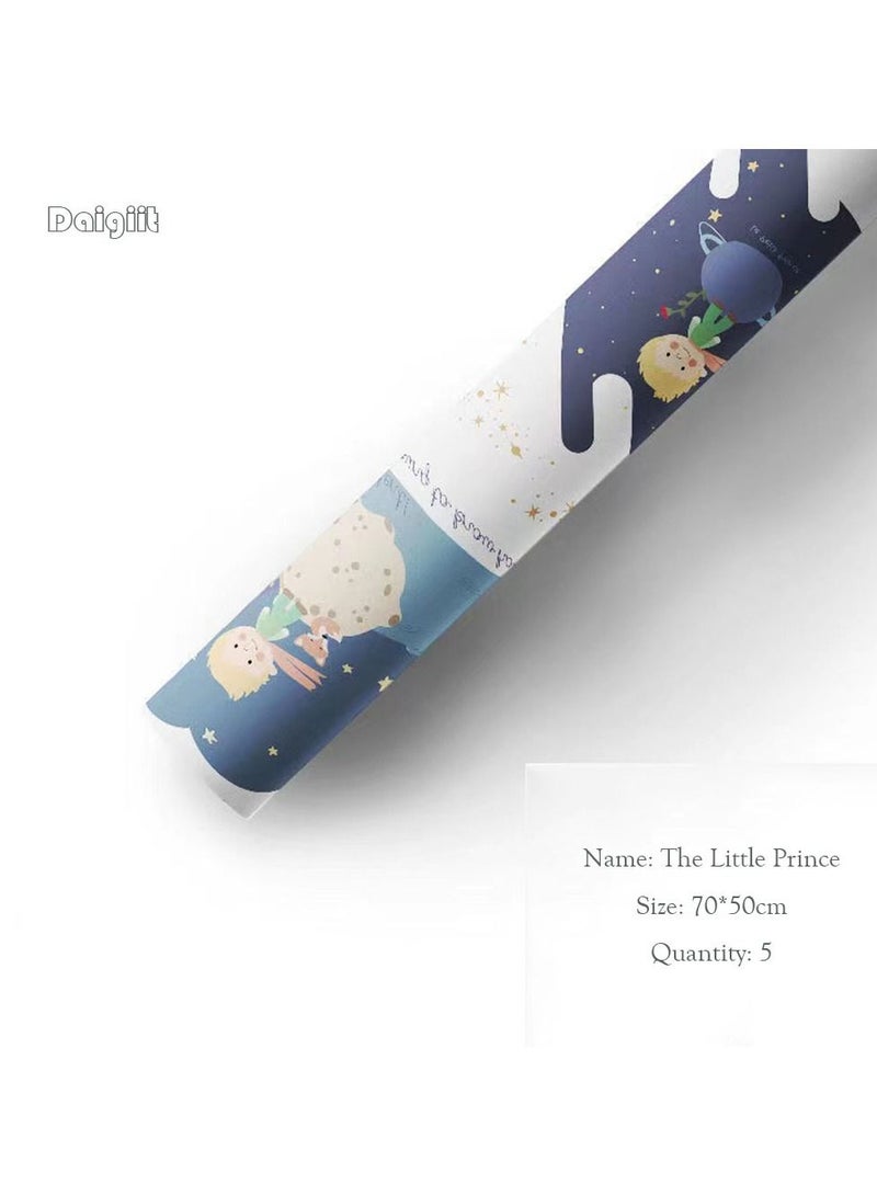 Daigiit 5-Piece Gift Wrapping Paper 70x50 cm - Image 1