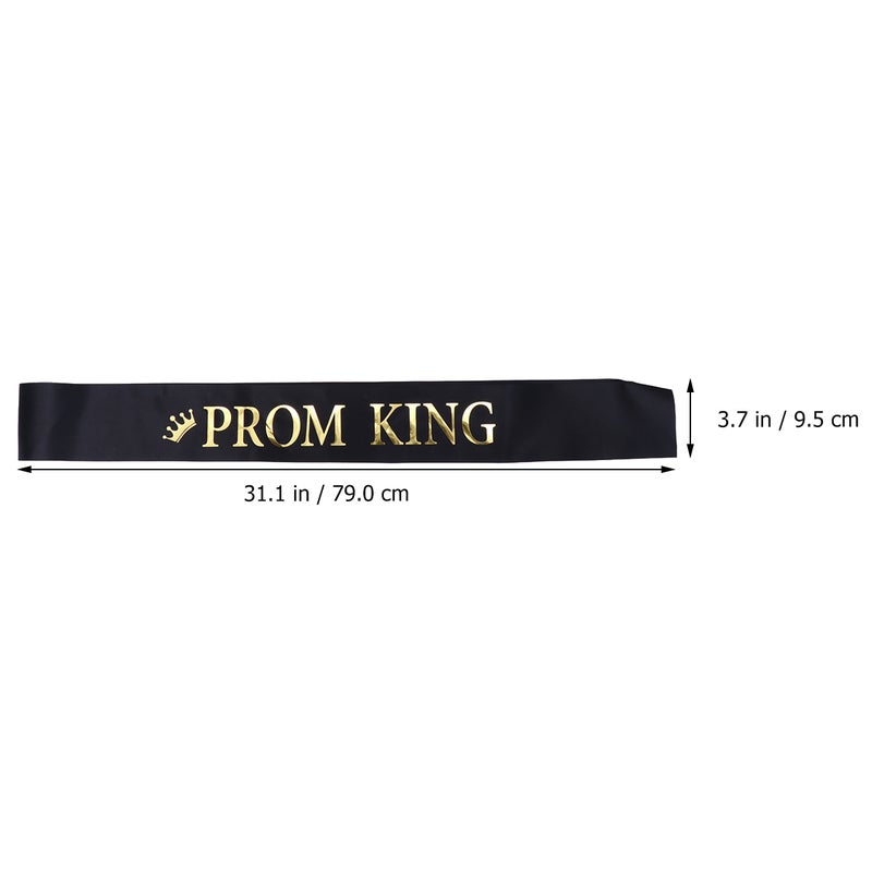 6Pcs Prom King Queen Graduation Party Supplies Strap Shoulder Belt For Men And Women Random Style And Color - Image 2