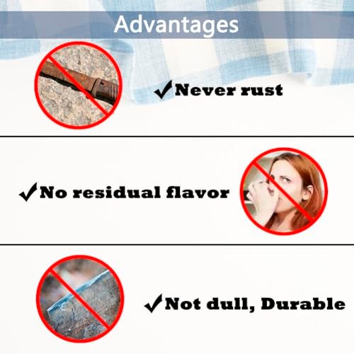 WACOOL Ceramic Knife Set with Sheaths, include 3-Piece: 6-inch Chef's Knife, 5-inch Utility Knife, 4-inch Fruit Paring Knife (Black Handle) - Image 4