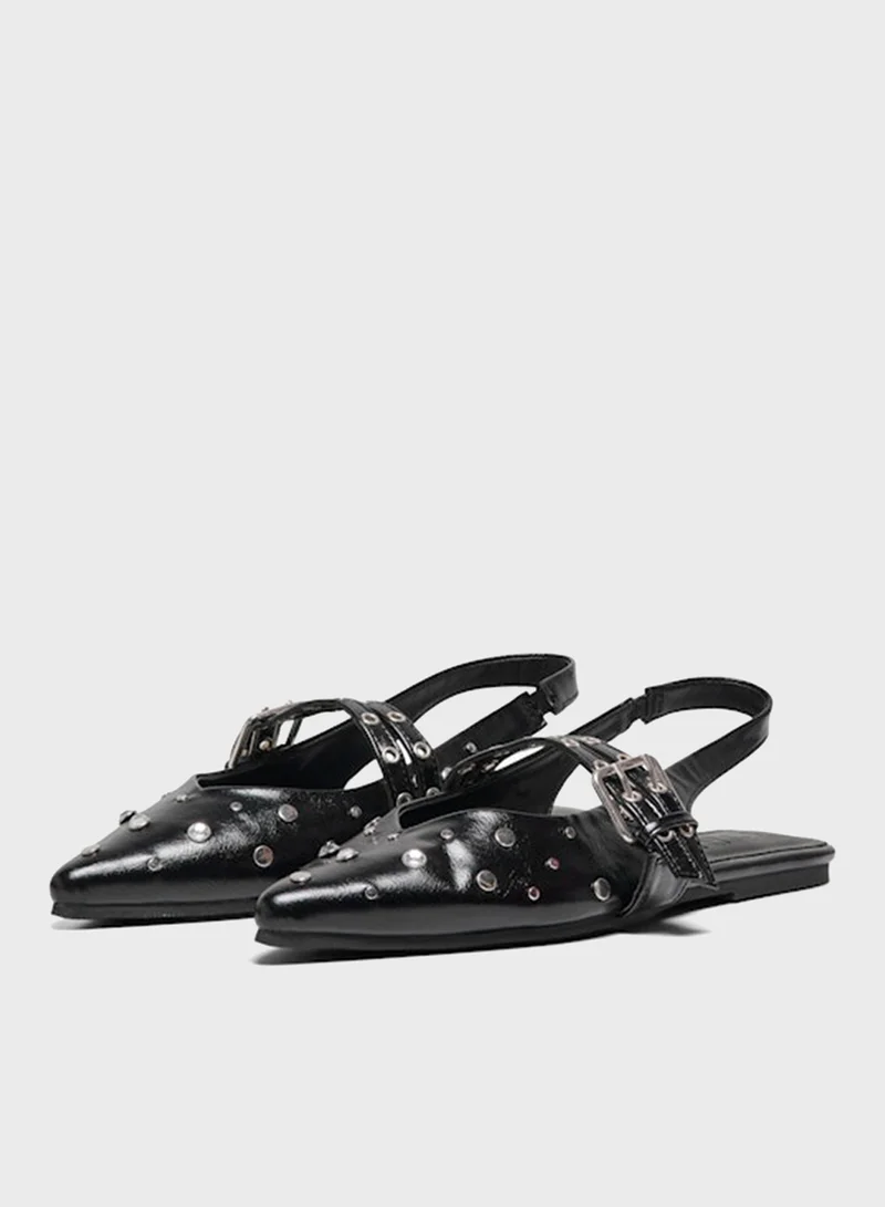 ONLY Onlaura Sling Back Ballerinas