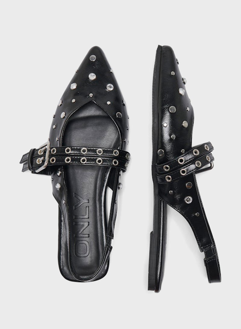 اونلي أحذية باليرينا سلاينغ باك من أونلورا - Image 4