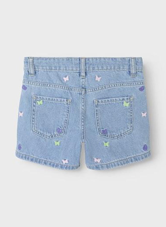 NAME IT Nkfbella Reg Dnm Shorts 3674-Be Noos  - Image 3